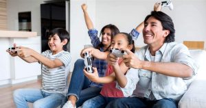 Videogame Família diversidade