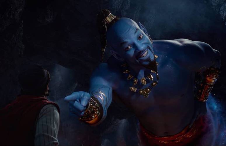 Aladdin: Will Smith aparece como 'Gênio da Lâmpada' em primeiro trailer