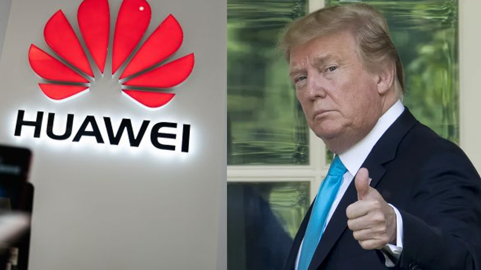 Donald Trump retira embargo da empresa Huawei