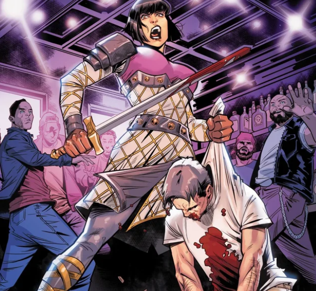 Mulher Maravilha encontra Guerreira Templária em nova prévia da HQ 1 Untitled11