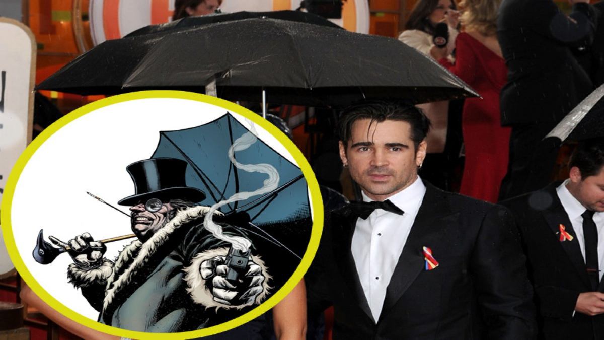 Pinguim de Colin Farrell usará próteses em 'The Batman' Pinguim de Colin Farrell usará próteses em 'The Batman'