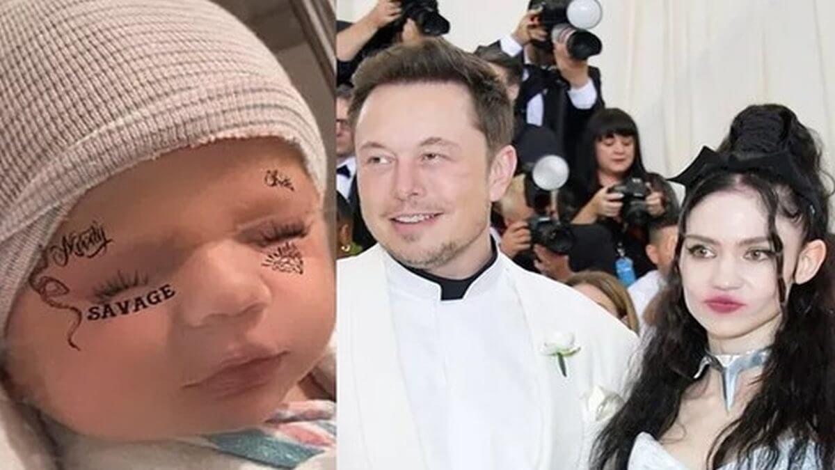 Grimes confirma alteração no nome de seu bebê com Elon Musk