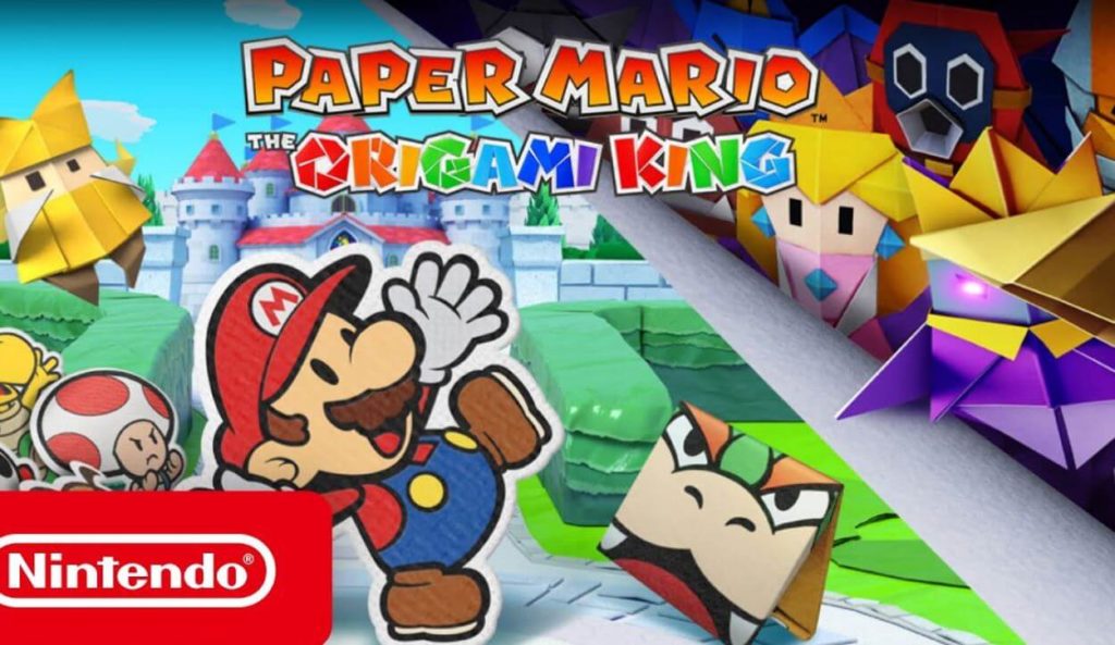 "Paper Mario The Origami King" é anunciado com trailer e chega em julho
