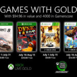 Revelados os jogos gratuitos do Xbox Live Gold de Julho