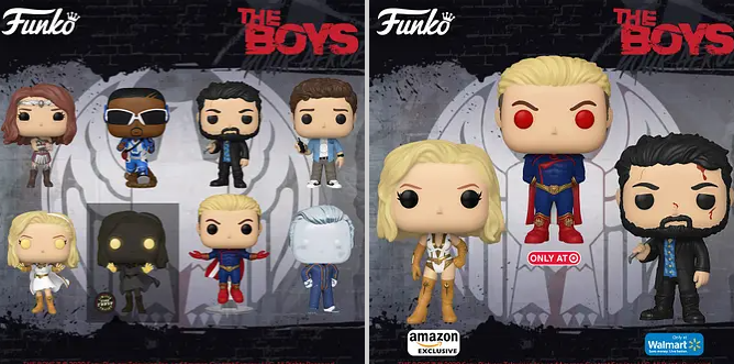 Funko anuncia colecionáveis de The Boys próximo ao lançamento da nova temporada 1 funko