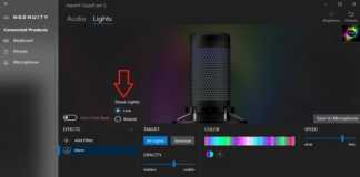 Microfone HyperX QuadCast S chega com iluminação RGB e efeitos customizáveis