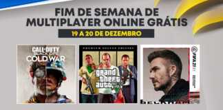 Playstation: GTA 5, Black Ops Cold War e Fifa 21 no fim de semana gratuito