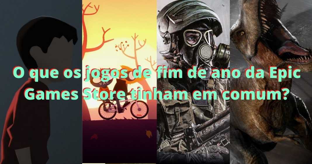 O que os jogos de fim de ano da Epic Games Store tinham em comum?