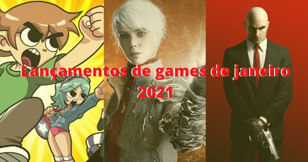 Lançamentos de games de janeiro 2021