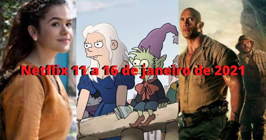 Novidades na Netflix: 11 a 16 de janeiro
