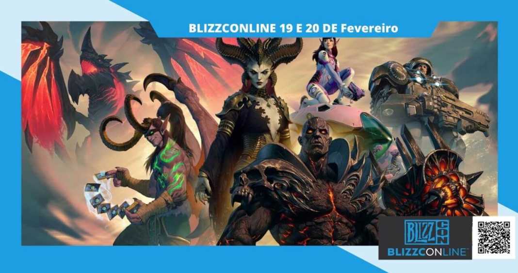 BlizzConline começa hoje (19) e vai até 20 de fevereiro