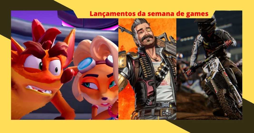 Conheça os lançamentos da semana de games da segunda semana de março