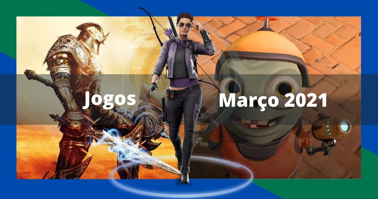 Os principais lançamentos de games em março de 2021