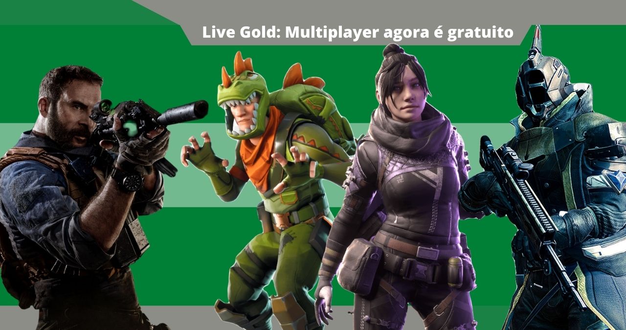 Xbox Live Gold: jogos free to play podem ser jogados sem uma assinatura
