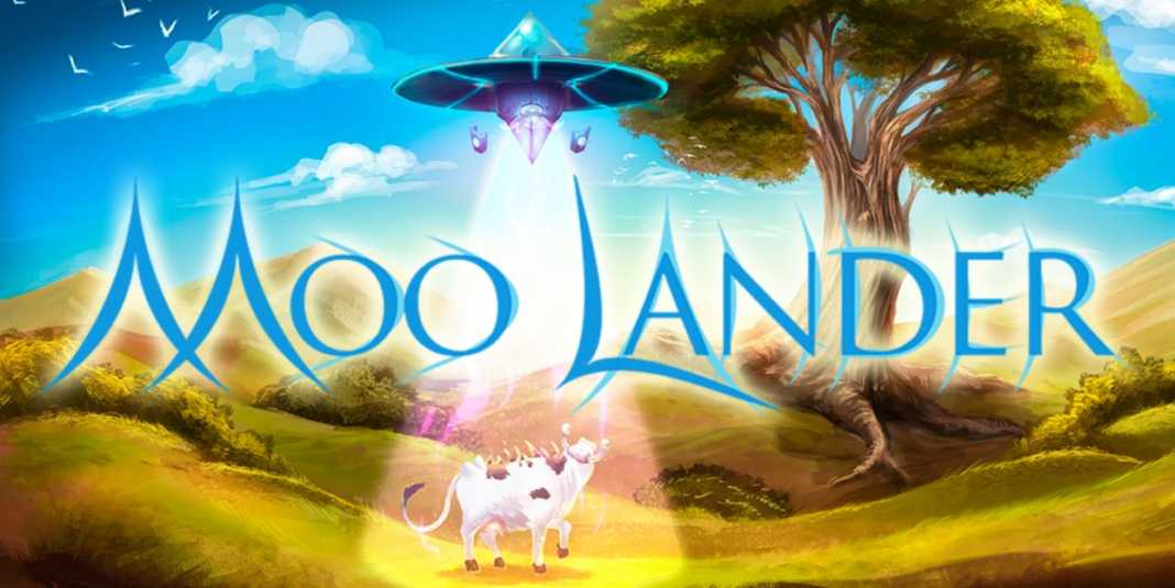 Moo Lander | Jogo indie nos coloca em uma nava em busca de leite