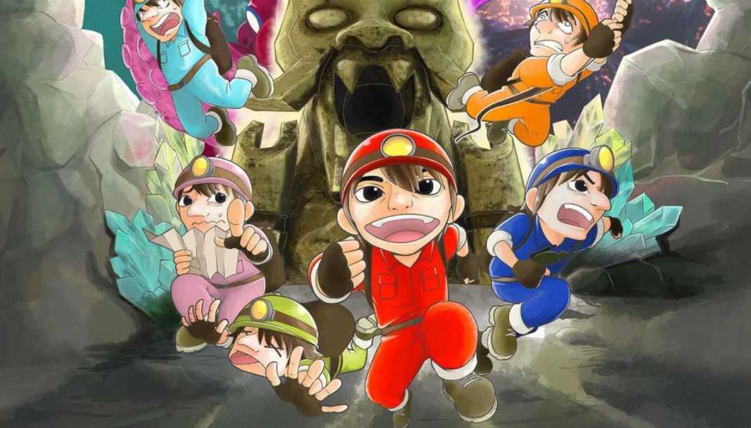 Spelunker HD Deluxe é confirmado no Ocidente para PS4 e Switch