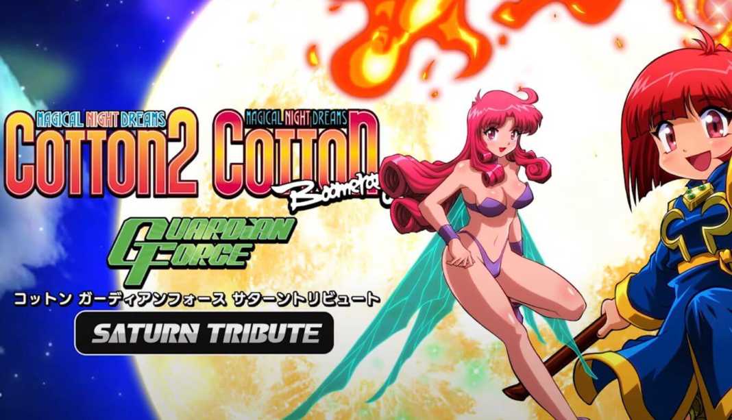 Primeiro trailer japonês de Cotton Guardian Force Saturn Tribute