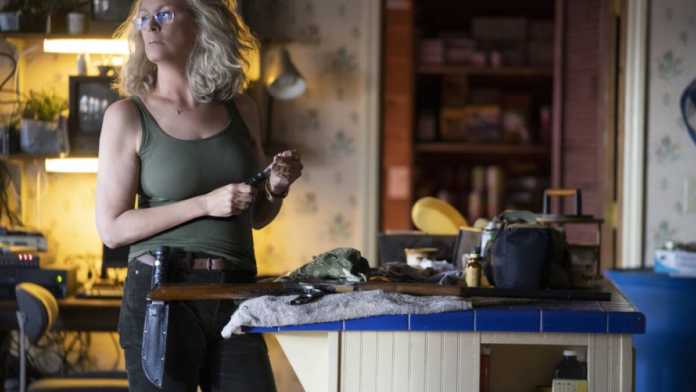 jamie_lee_curtis Jamie Lee Curtis indica termino de sua atuação como Laurie Strode em