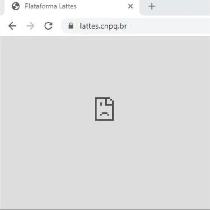 Lattes fora do ar| CNPq e Ministério da Ciência tentam reverter situação 1 lattes fora do ar