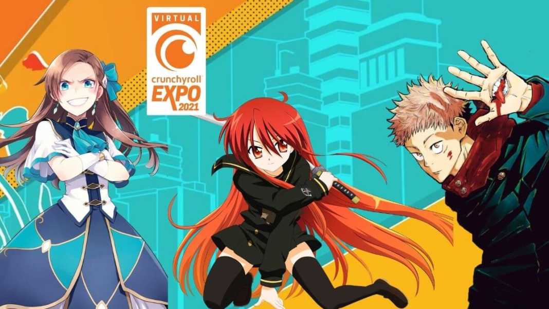Virtual Crunchyroll Expo anuncia novos convidados, incluindo elenco de JUJUTSU KAISEN