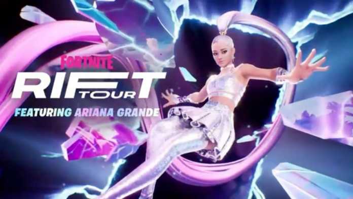 Ariana-Grande-Fortnite Fortnite Rift Tour| Confira como foi o evento completo, contendo playlist!