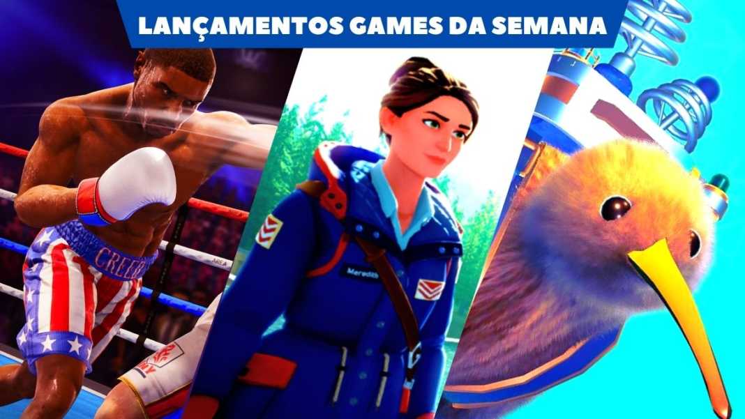Lançamentos da semana em games agosto e setembro
