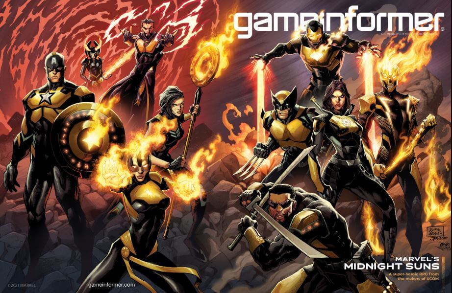Marvel’s Midnight Suns recebe nova arte em capa de revista 1 marvel midnightsuns herois revelados