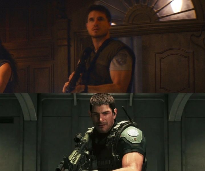 Resident Evil, compare os personagens dos jogos com o do novo filme 2 personagens franquia resident evil cris