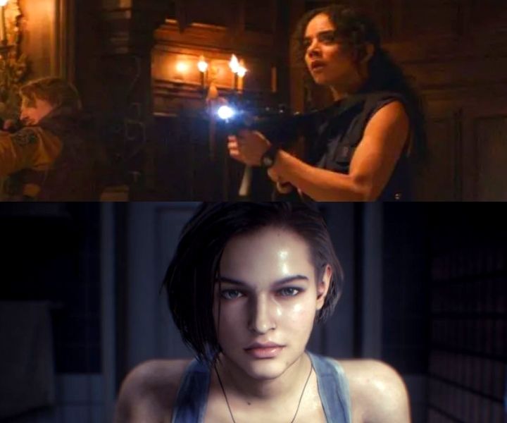 Resident Evil, compare os personagens dos jogos com o do novo filme 3 personagens franquia resident evil jill
