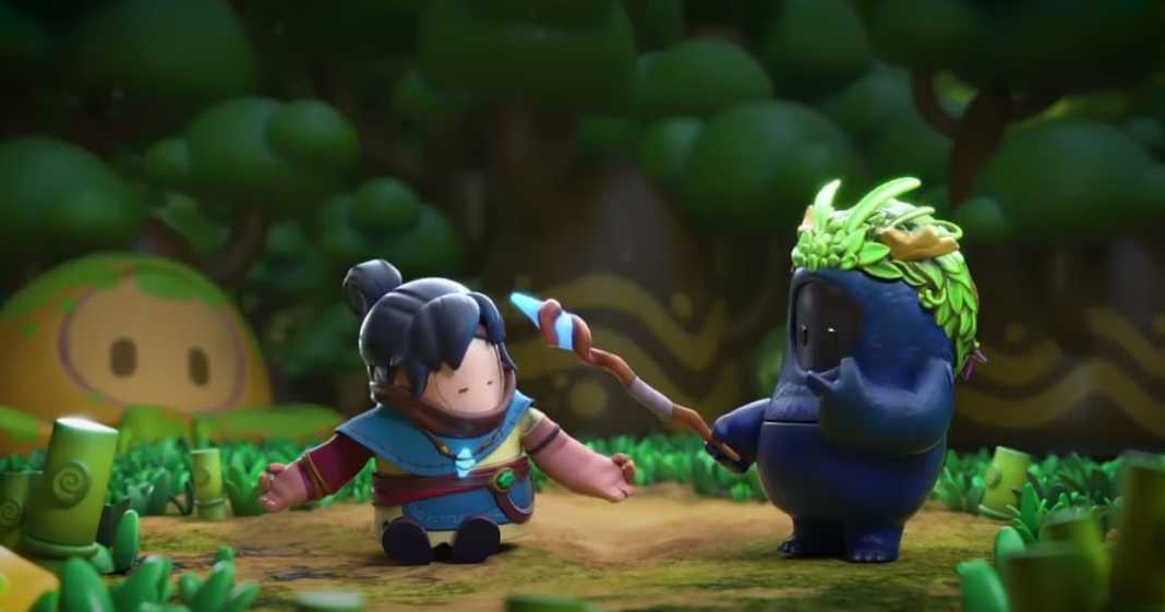 Fall Guys: skin inspirada em Kena: Bridge of Spirits já está disponível para ser resgatada