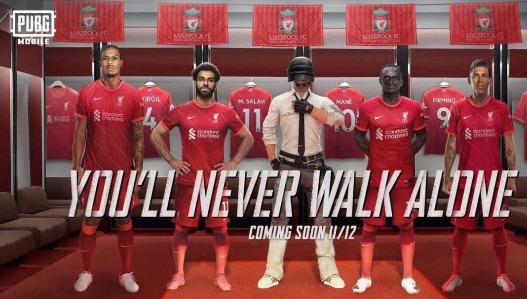 PUBG MOBILE firma parceria com Liverpool