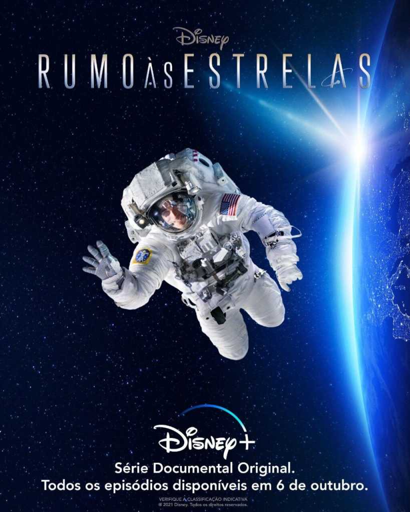 Pôster oficial de Rumo às Estrelas da Disney+