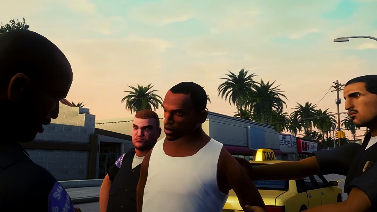 Remaster GTA: San Andreas: Definitive Edition no Cloud Gaming