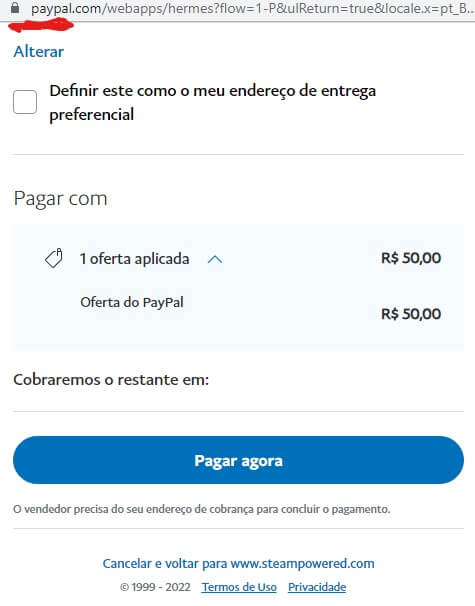 Comprar na Steam com saldo PayPal em reais? Ô coitado - Memória BIT