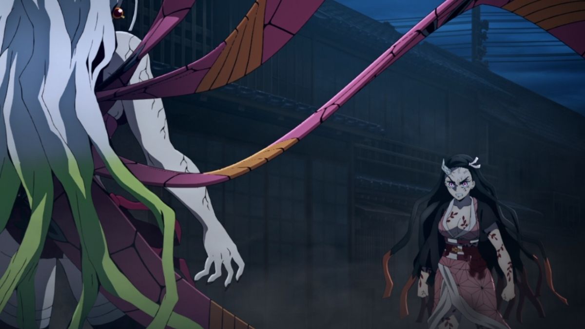 Demon Slayer Brasil - Bom dia, com a Nezuko pitica 💜 Tokito/ Kimetsu no  yaiba Yuukaku-hen episódio 7