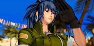 Traje clássico de Leona é confirmado em KOF XV