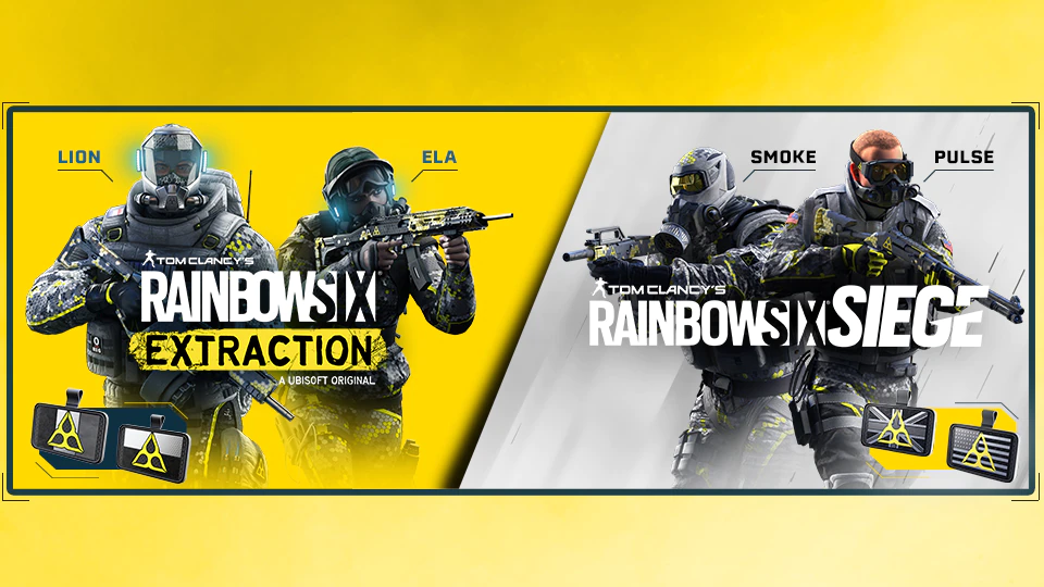 Rainbow Six Extraction | Itens gratuitos para Siege e Extraction!