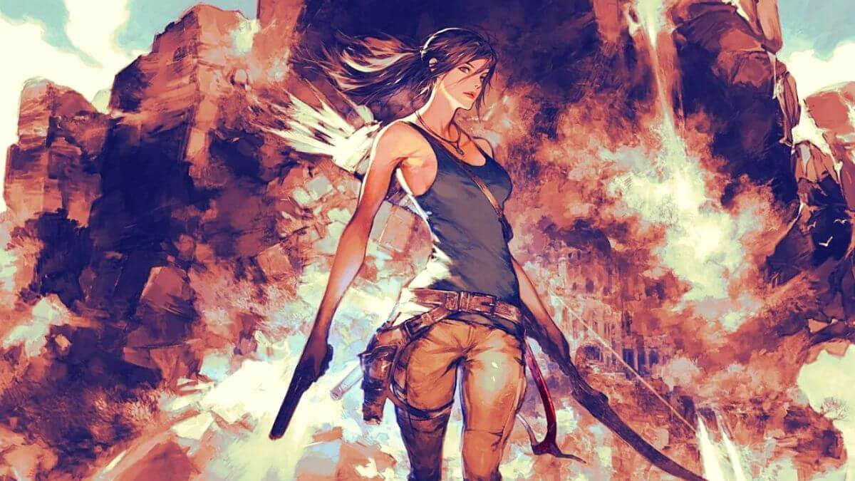  Akihiko Yoshida, recria arte de Rise of The Tomb Raider