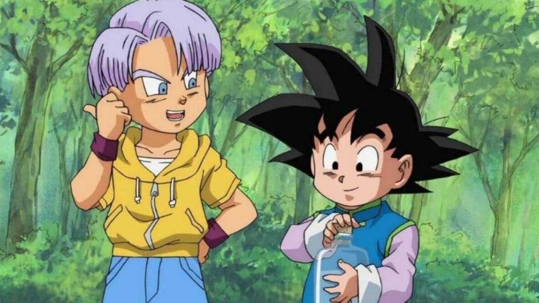 Dragon Ball Super Trunks Goten data de estreia pôster