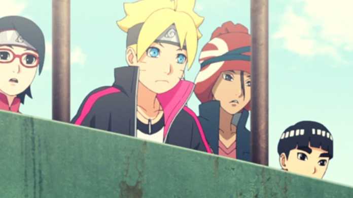 Boruto - Episódio 239: O Menino da Ilha dos Construtores Navais