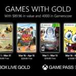 Xbox: Games Live Gold de março, traz Bob Esponja e mais
