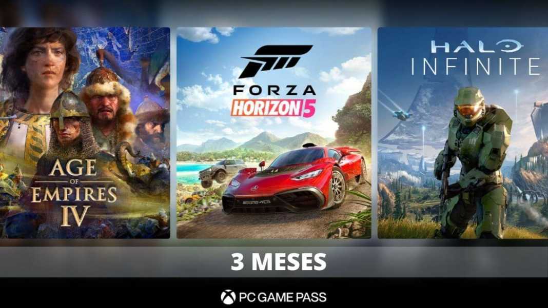 3 meses de PC Game Pass com Halo Infinite Multiplayer