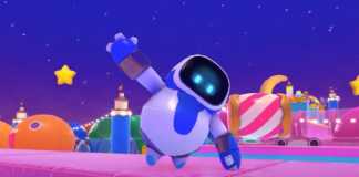 Astro Bot em Fall Guy no dia 8 de março