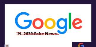 Google pede apoio para vetar atual PL 2630