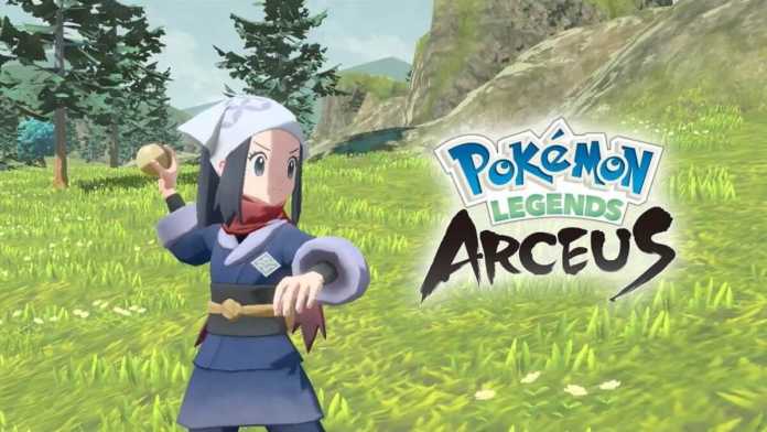 Pokémon Legends: Arceus continua liderando vendas ao lado de Elden Ring no Japão