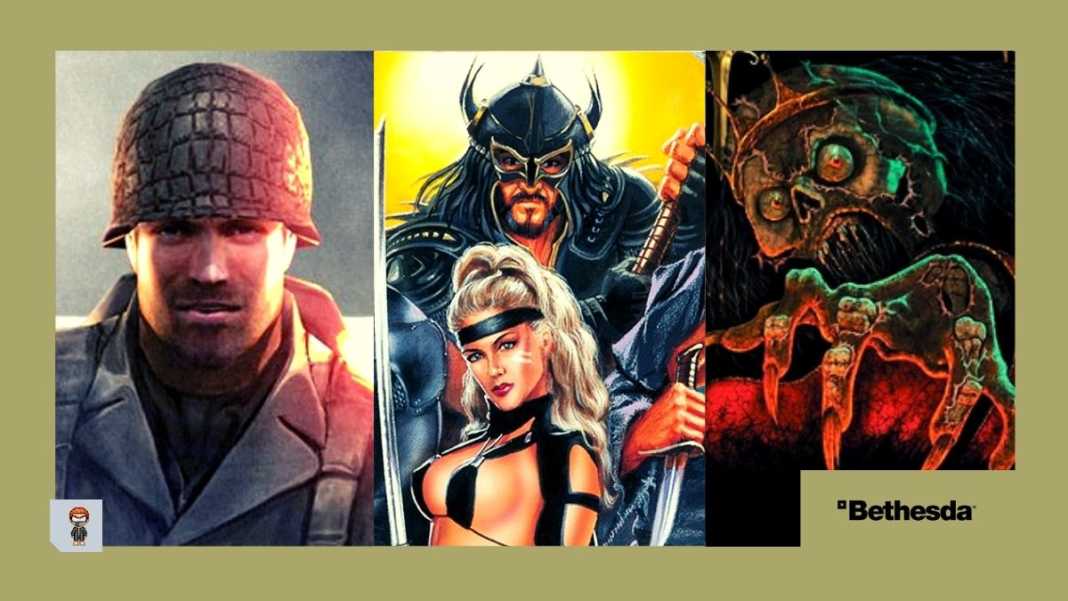 Dois clássicos de The Elder Scrolls e um de Wolfenstein estão
