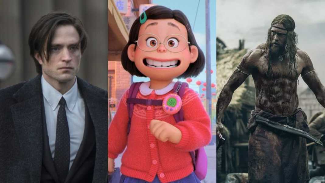 Oscar 2023 concorrentes filmes red crescer é uma fera the batman