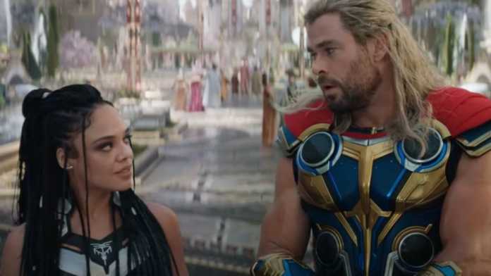 Thor: Amor e Trovão duração tempo de filme 4