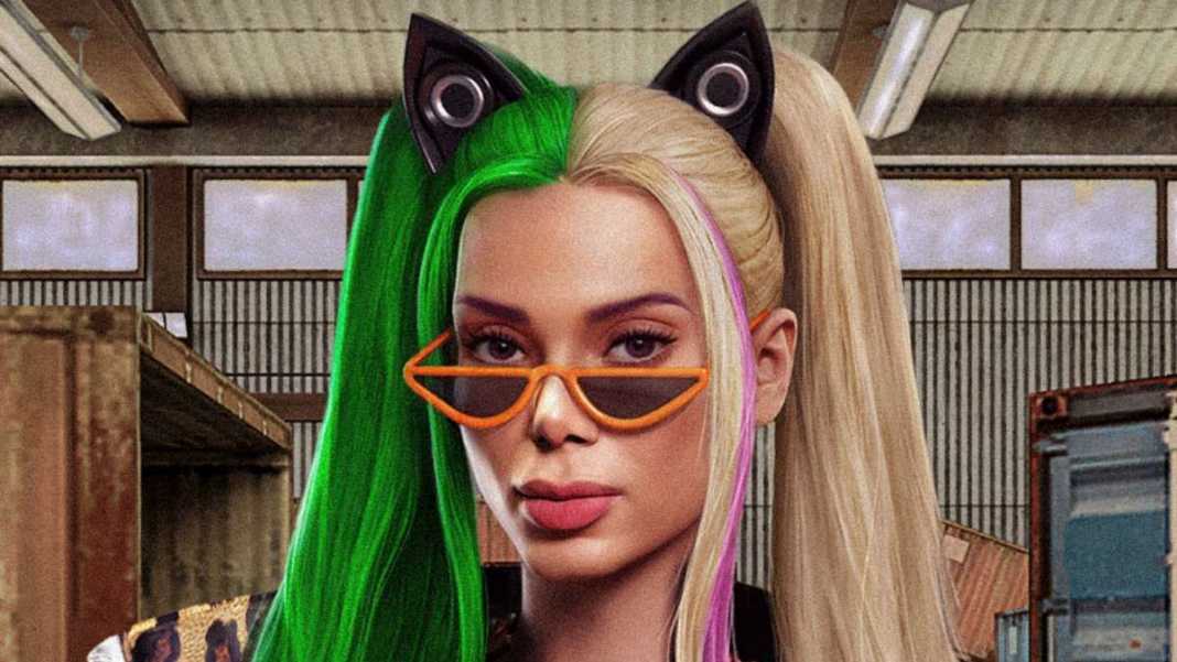 Anitta personagem Free Fire resgatar