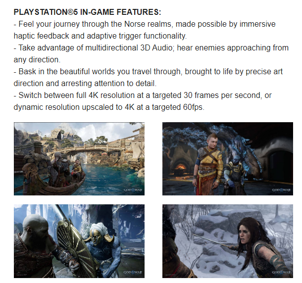 God of War Ragnarok: novos modos nativo e dinâmico!
